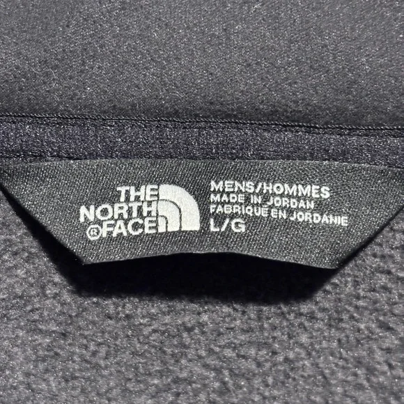 The North Face Mens Gray Full Zip Long Sleeve Jacket L Fleece Lined - Picture 6 of 13